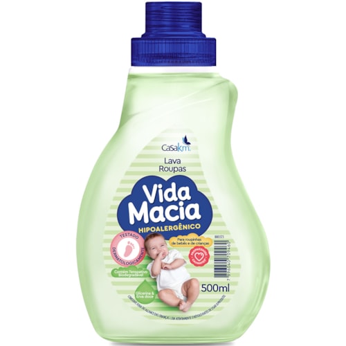 Sabão Líquido Vida Macia Glicerina & Erva Doce 500ml - Destro