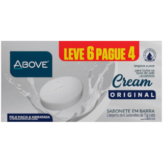 Sabonete Above Cream Original em Barra 75g L6P4