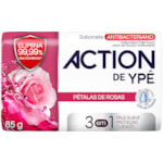 Sabonete Action de Ypê Pétalas de Rosas Em Barra 85g