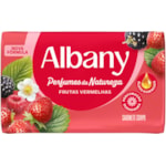 Sabonete Albany Frutas Vermelhas Barra 80g