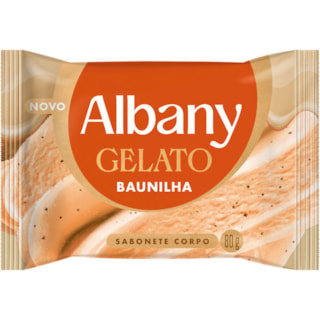 Sabonete Albany Gelato Baunilha 80g