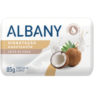 Sabonete Albany Hidratação Suavizante em Barra 80g