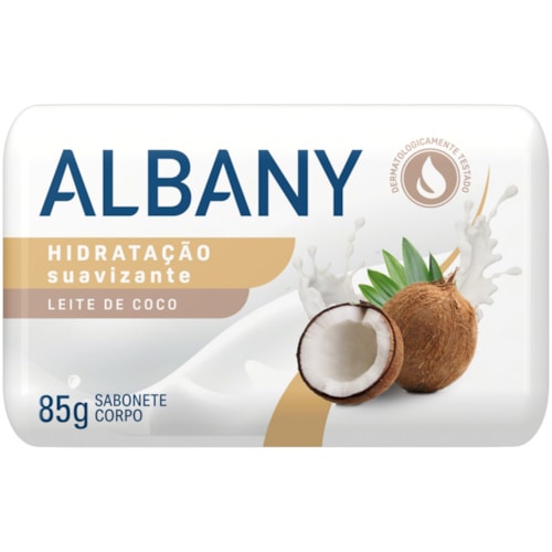 Sabonete Albany Hidratação Suavizante em Barra 80g