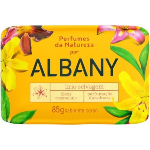 Sabonete Albany Lavanda Lírio Selvagem 80g