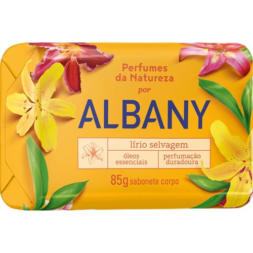 Sabonete Albany Lavanda Lírio Selvagem 85g