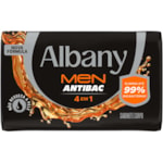 Sabonete Albany Masculino 4 em 1 em Barra 80g
