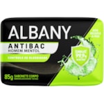 Sabonete Albany Masculino Controle de Oleosidade em Barra 80g