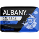 Sabonete Albany Masculino Sport Controle de Odor em Barra 80g