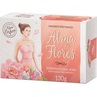 Sabonete Alma de Flores Floral Rosé 130g