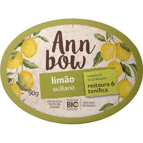 Sabonete Ann Bow Limão Siciliano Em Barra 90g