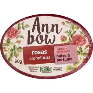 Sabonete Ann Bow Rosas Aromáticas Em Barra 90g