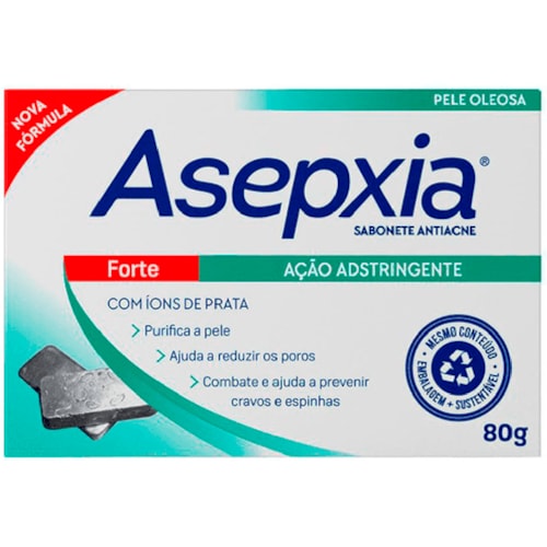 Sabonete Antiacne Asepxia Forte 80g