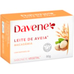 Sabonete Davene Leite de Aveia Macadâmia Em Barra 90g