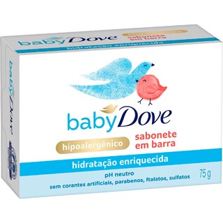 Sabonete Dove Baby em Barra Hidratação Enriquecida 75g