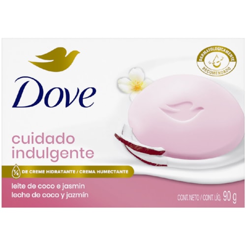 Sabonete Dove Barra Cuidado Indulgente 90g