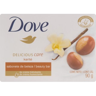 Sabonete Dove Barra  Karité e Baunilha 90g