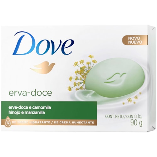 Sabonete em barra Dove Erva-doce e Camomila 90g