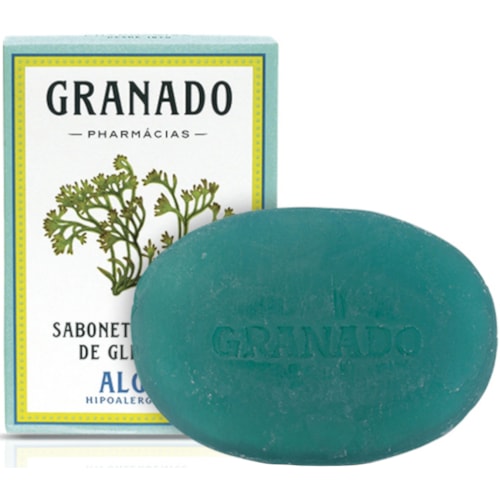Sabonete em Barra Granado de Glicerina Aroma de Algas 90g