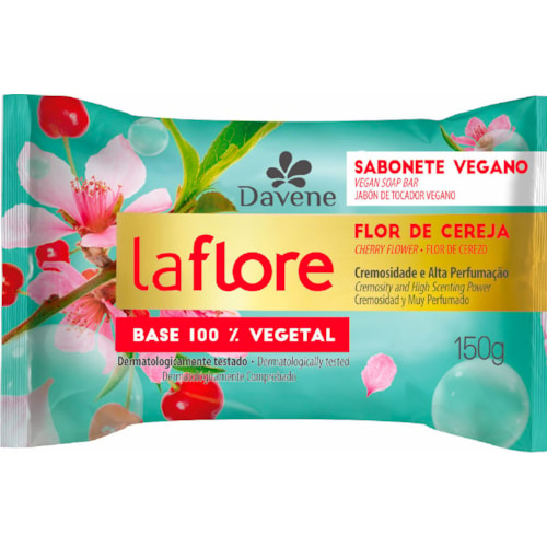 Sabonete em Barra La Flore Flor de Cereja 150g