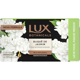Sabonete em Barra Lux Botanic Buquê de Jasmim 6x85g Leve + Pague -