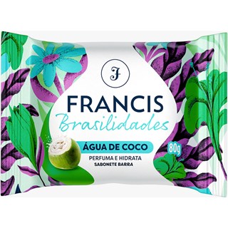 Sabonete Francis Brasilidades Água de Coco Barra 80g