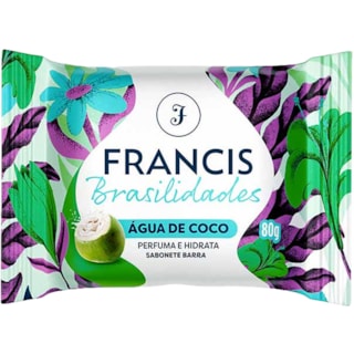 Sabonete Francis Brasilidades Água de Coco em Barra6Un 80g