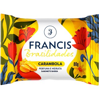 Sabonete Francis Brasilidades Carambola Barra 80g