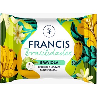 Sabonete Francis Brasilidades Graviola Barra 80g