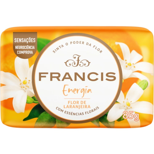 Sabonete Francis em Barra Energia Flor de Laranjeira 85g