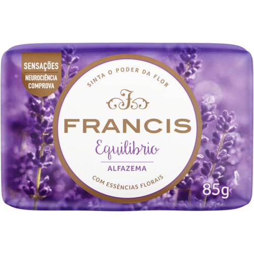 Sabonete Francis em Barra Equilíbrio Alfazema 85g