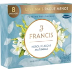 Sabonete Francis Em Barra Neroli e Algas Marinhas 8x90g