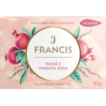 Sabonete Francis Em Barra Romã e Pimenta Rosa 90g