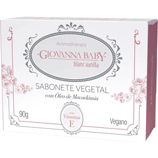 Sabonete Giovanna Baby Vegetal Blanc Vanilla 90g