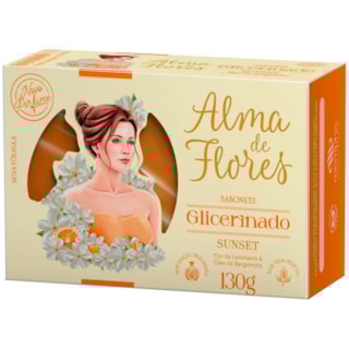 Sabonete Glicerinado Alma de Flores Sunset 130g