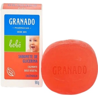 Sabonete Granado Bebê Calêndula de Glicerina em Barra 90g