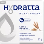 Sabonete Hidratante Hydratta Leite Vegetal Nutri Cream em Barra 85g