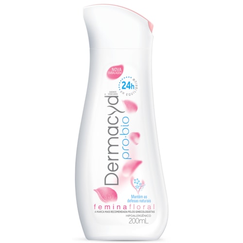 Sabonete Íntimo Dermacyd Pro Bio Femina Floral 200ml