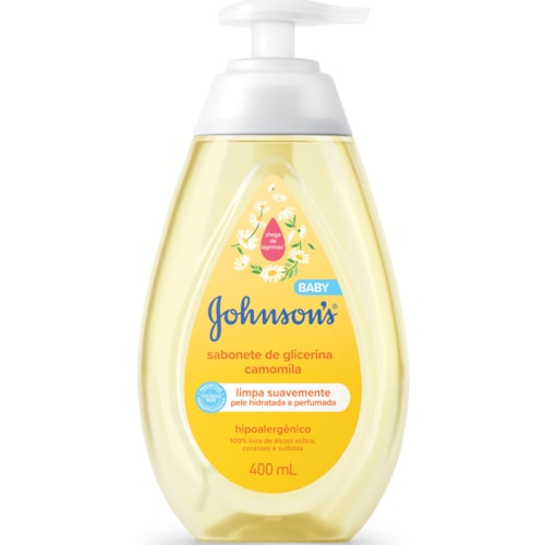 Sabonete Johnson's Baby Camomila Glicerina 400ml