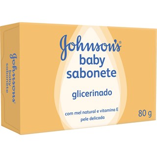 Sabonete Johnson's Baby Glicerina 80g