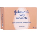 Sabonete Johnson's Baby Óleo de Amêndoas 80g