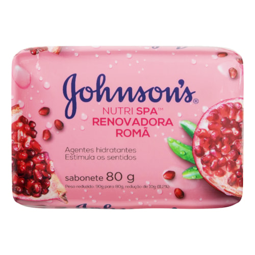 Sabonete Johnson's Romã em Barra 80g