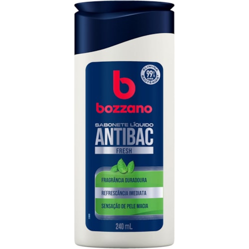 Sabonete Líquido Bozzano Antibac Fresh 240ml