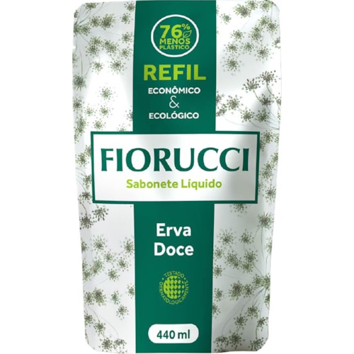 Sabonete Líquido Erva Doce Fiorucci Refil 500ml