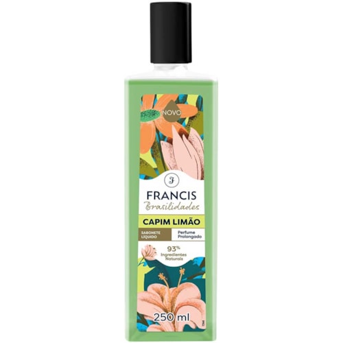 Sabonete Líquido Francis Brasilidades Capim Limão 250ml