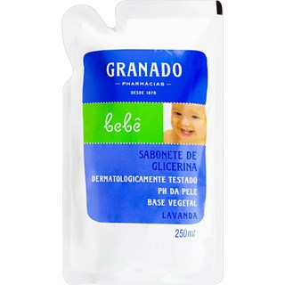 Sabonete Líquido Granado Bebê Lavanda Refil 250ml