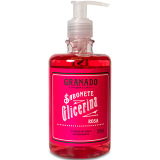 Sabonete Líquido Granado Glicerina Rosa 300ml