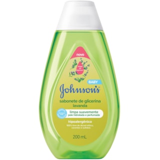 Sabonete Líquido Johnson's Baby Lavanda 200ml