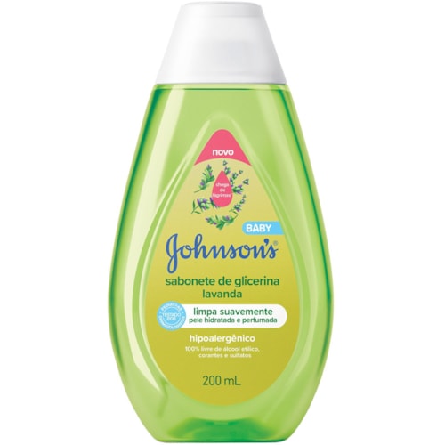 Sabonete Líquido Johnson's Baby Lavanda 200ml