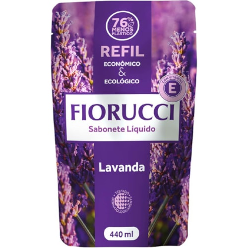 Sabonete Líquido Lavanda Fiorucci Refil 500ml