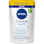 Sabonete Líquido Nivea Creme Soft Refil 200ml